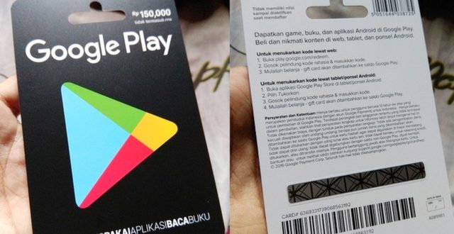 cara beli kode voucher google play