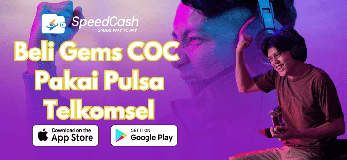 beli gems COC pakai pulsa