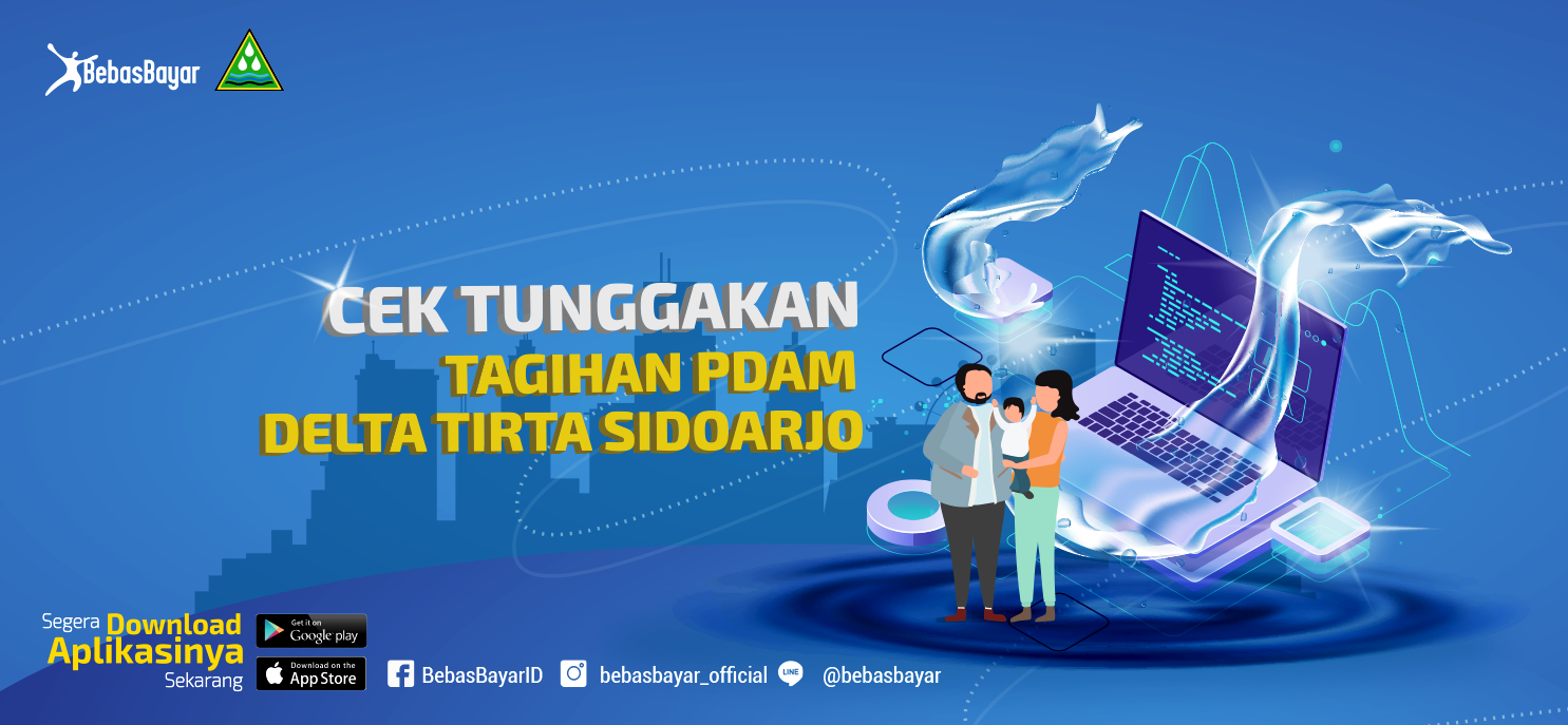 Cek Tunggakan PDAM Delta Tirta Kabupaten Sidoarjo