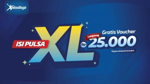 Isi Pulsa XL kamu! dan Dapatkan Gratis Voucher 25.000 tanpa minimal transaksi