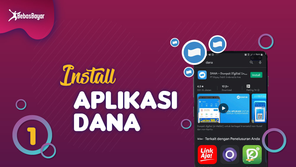 Instal Aplikasi DANA