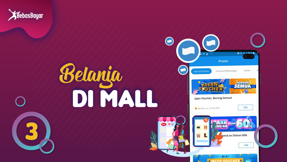 Belanja di Mall dengan Dana