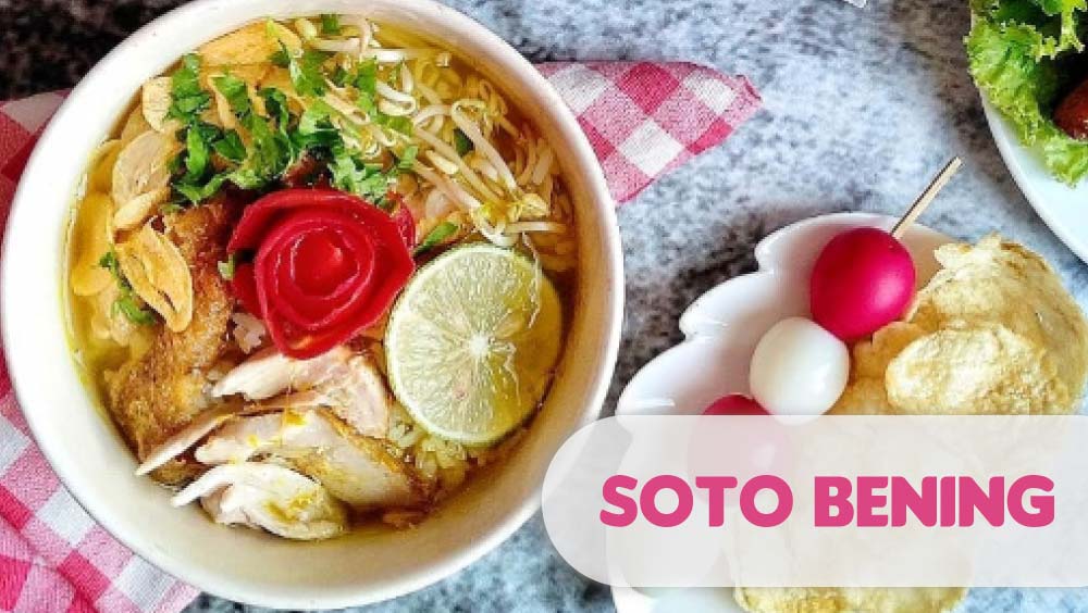 Resep soto bening ayam kampung