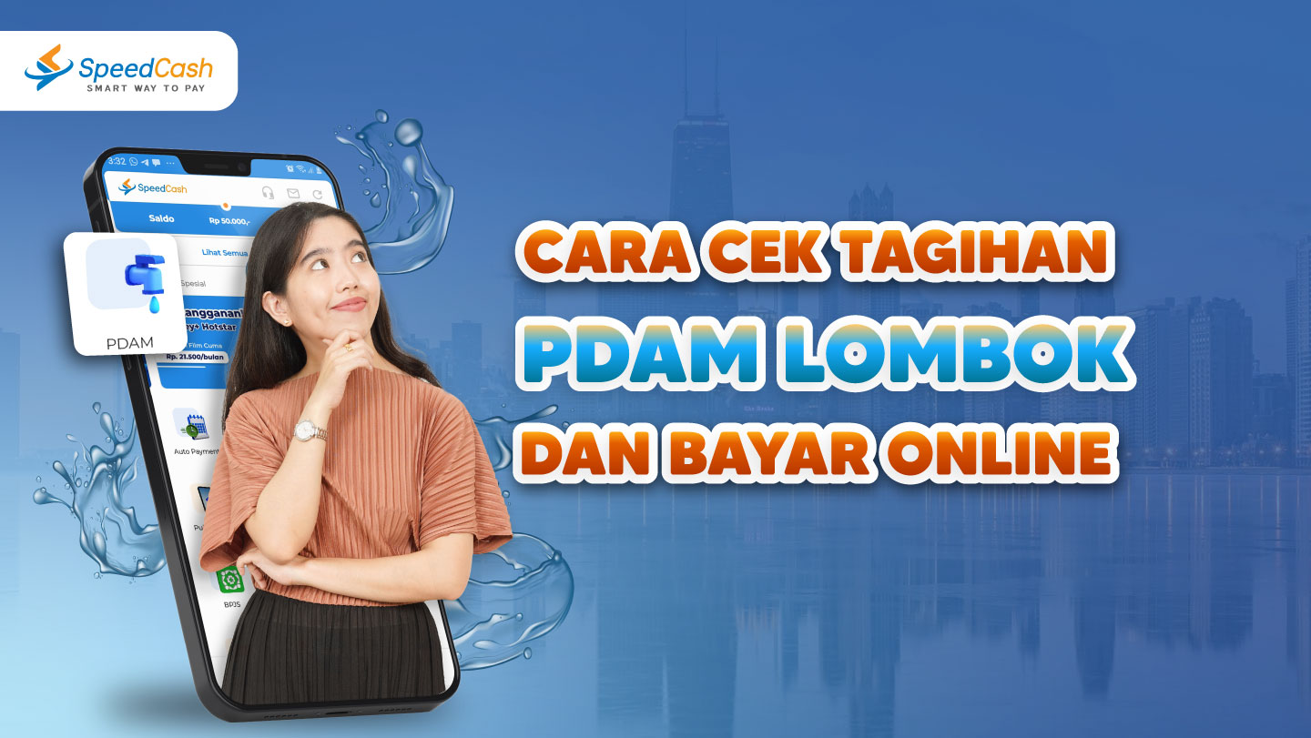 cek dan bayar tagihan pdam Lombok secara online