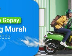 cara top up gopay paling murah 2023