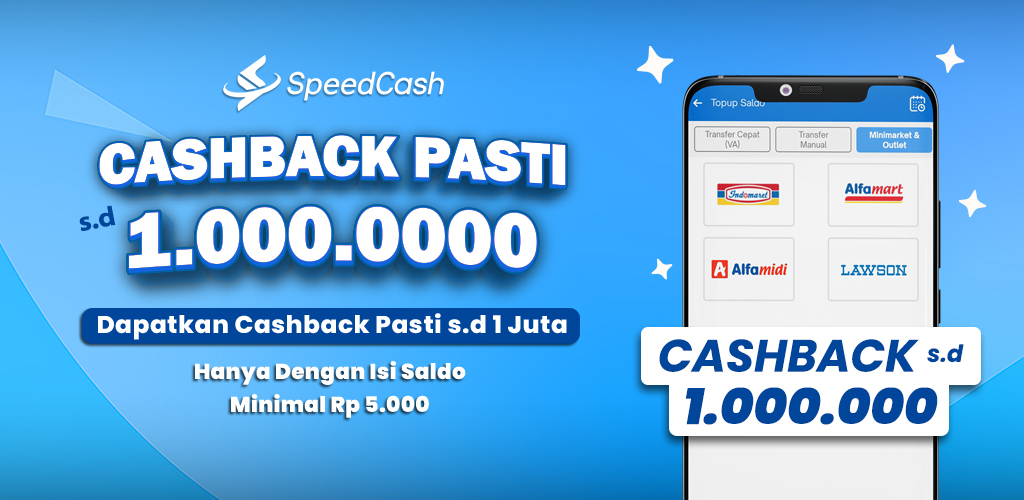 cashback 1 juta