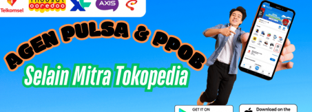 agen pulsa dan ppob selain mitra tokopedia