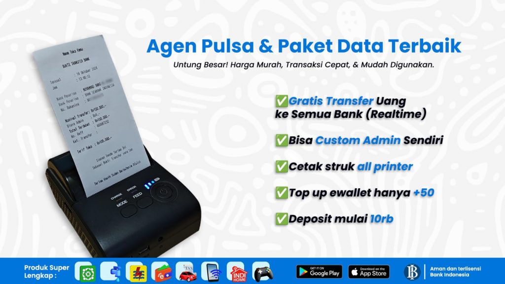 agen pulsa dan ppob selain mitra tokopedia