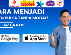 cara menjadi agen pulsa tanpa modal