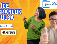 contoh spanduk jual pulsa unik