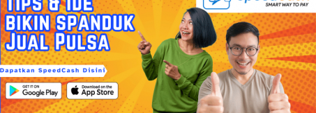 contoh spanduk jual pulsa unik