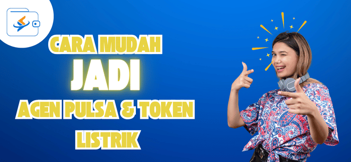 Cara jadi agen pulsa dan token listrik