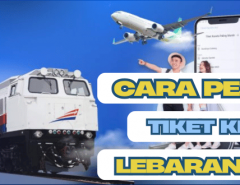 cara pesan tiket kereta lebaran 2025