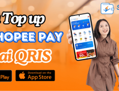 Cara Top up shopeepay pakai qris