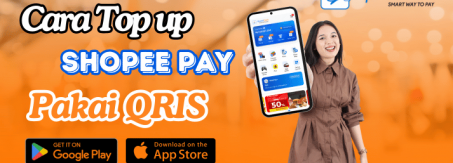 Cara Top up shopeepay pakai qris