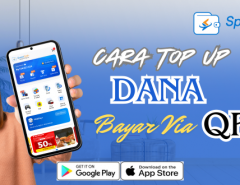 cara top up dana bayar via QRIS