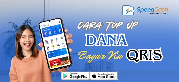 cara top up dana bayar via QRIS