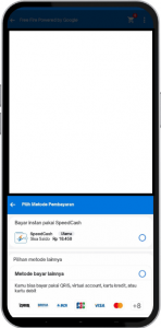 pilih metode pembayaran