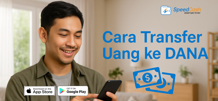 cara transfer uang ke dana