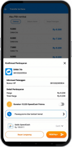 metode pembayaran top up dana