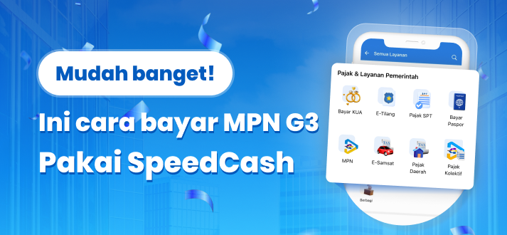 cara bayar MPN G3 pakai SpeedCash