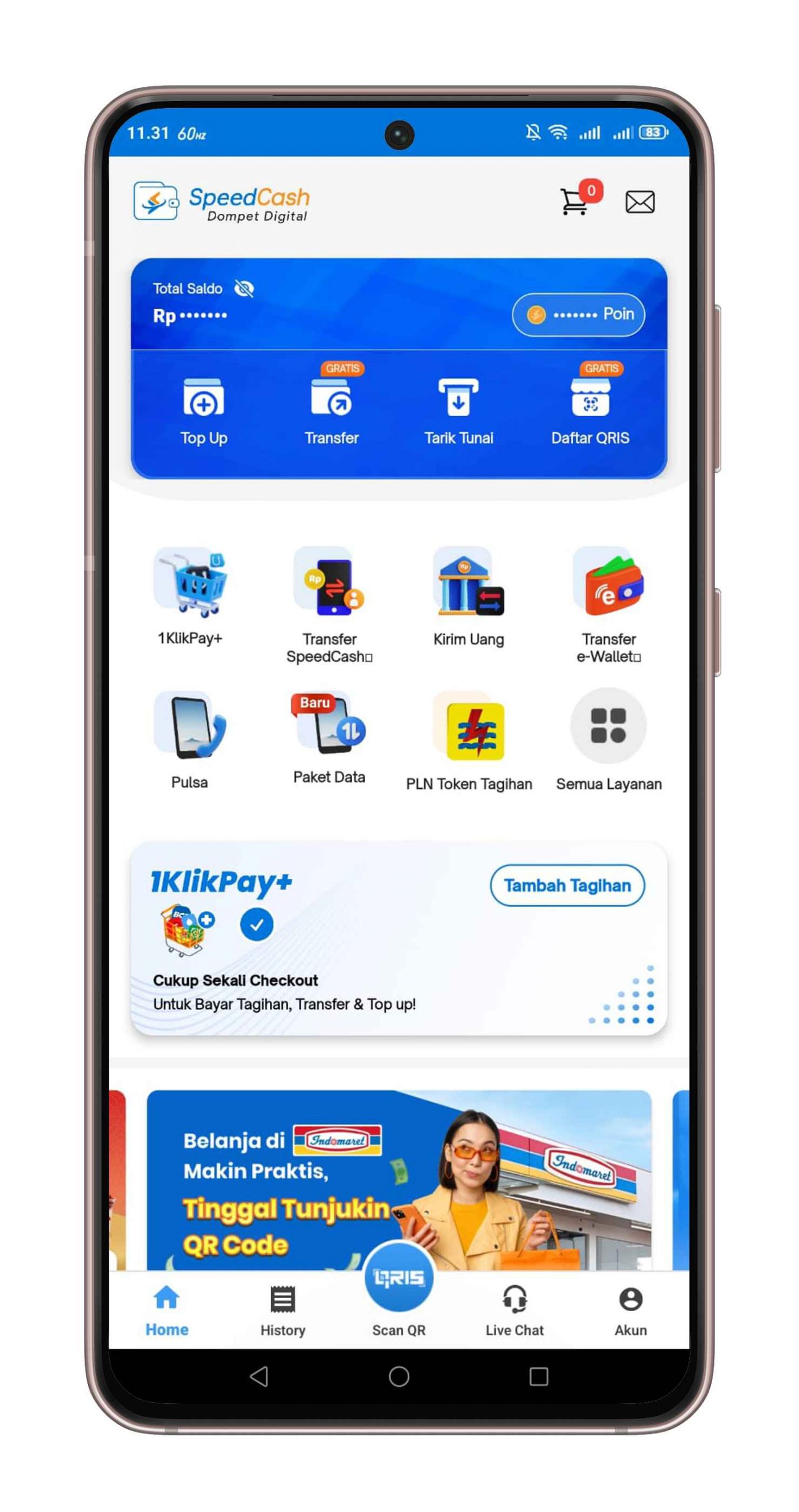 top up vp murah