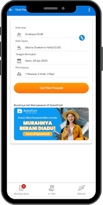 cek tiket pesawat