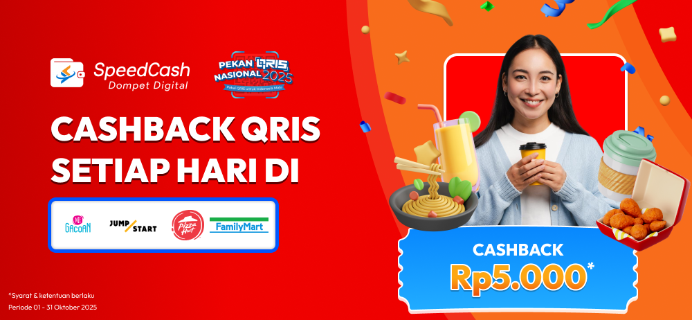 promo oktober bayar pakai qris speedcash dapat cashback