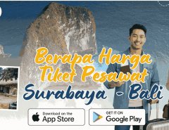 harga tiket pesawat surabaya bali murah