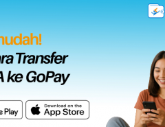 cara transfer dana ke gopay