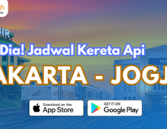 jadwal tiket kereta api jakarta - jogja