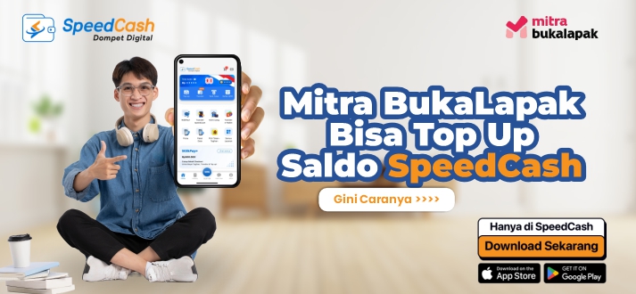 top up speedcash dari bukalapak