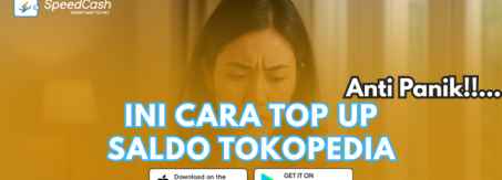 cara top up saldo tokopedia