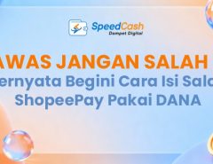 isi saldo shopeepay lewat dana