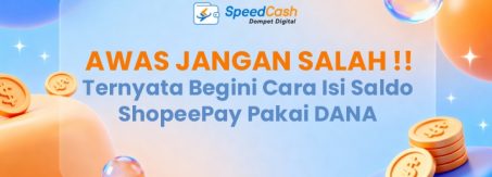 isi saldo shopeepay lewat dana