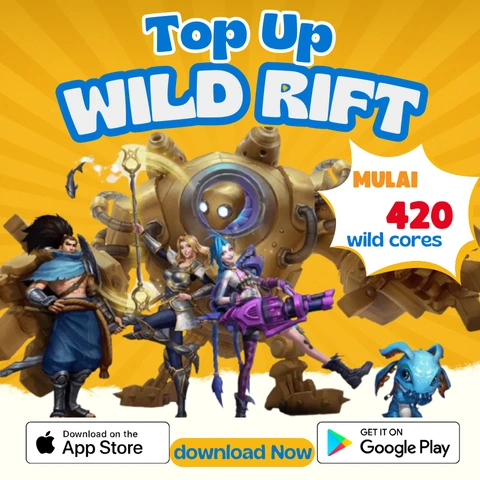 tempat top up wild rift termurah