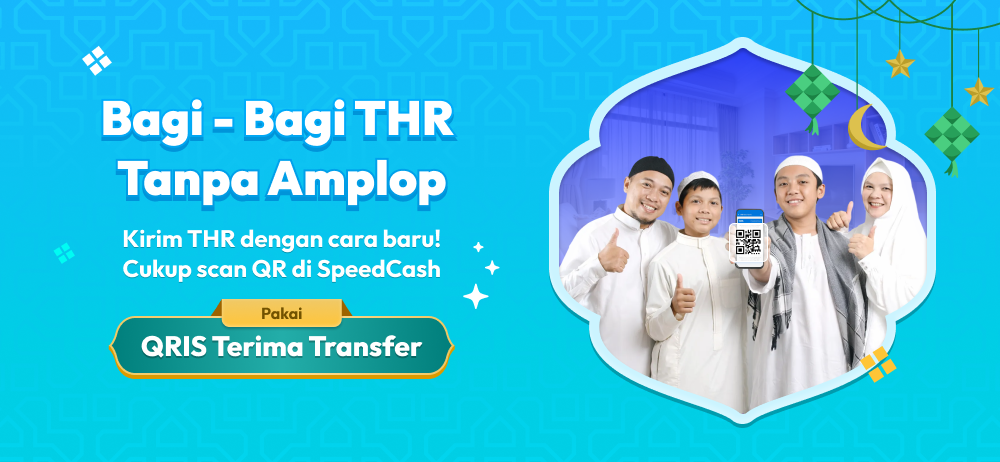 Cara kirim atau terima uang menggunakan QRIS Transfer di SpeedCash