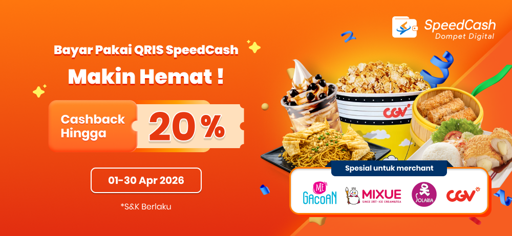 Cashback QRIS di SpeedCash