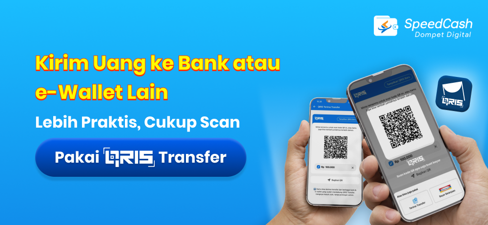 Transfer lebih mudah dengan scan QR
