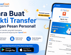 cara buat bukti transfer personalize