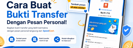 cara buat bukti transfer personalize