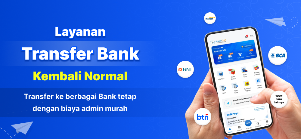layanan transfer bank kembali normal transfer ke berbagai bank tetap dengan biaya admin murah